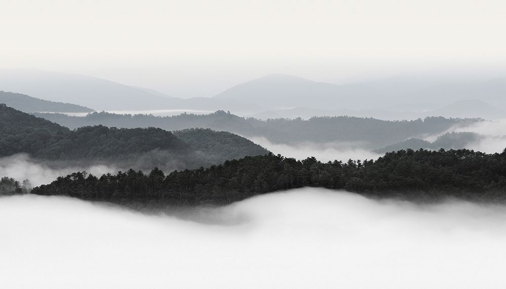 Rolling Fog, Smoky Mountains No. 2 art print by Nicholas Bell for $57.95 CAD