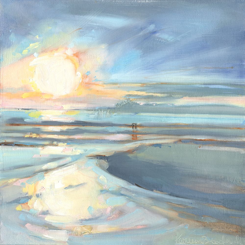 Eastern Lake Sunset art print by Kathleen Broaderick for $57.95 CAD