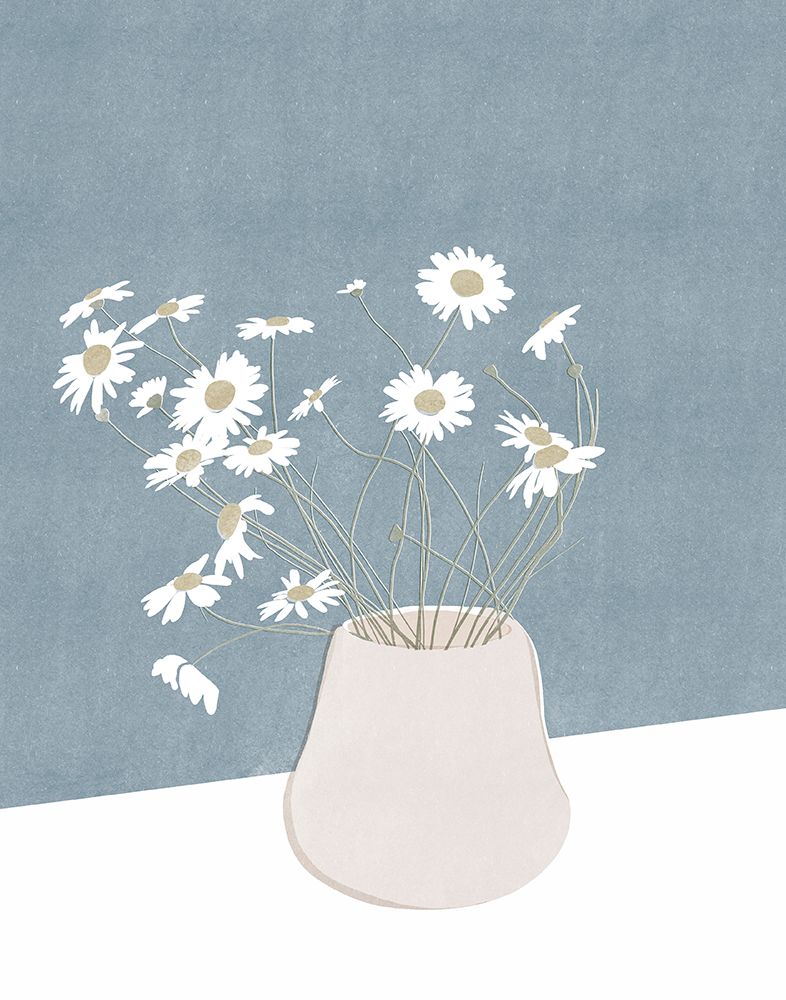 Daisy Still Life art print by Katie Beeh for $57.95 CAD