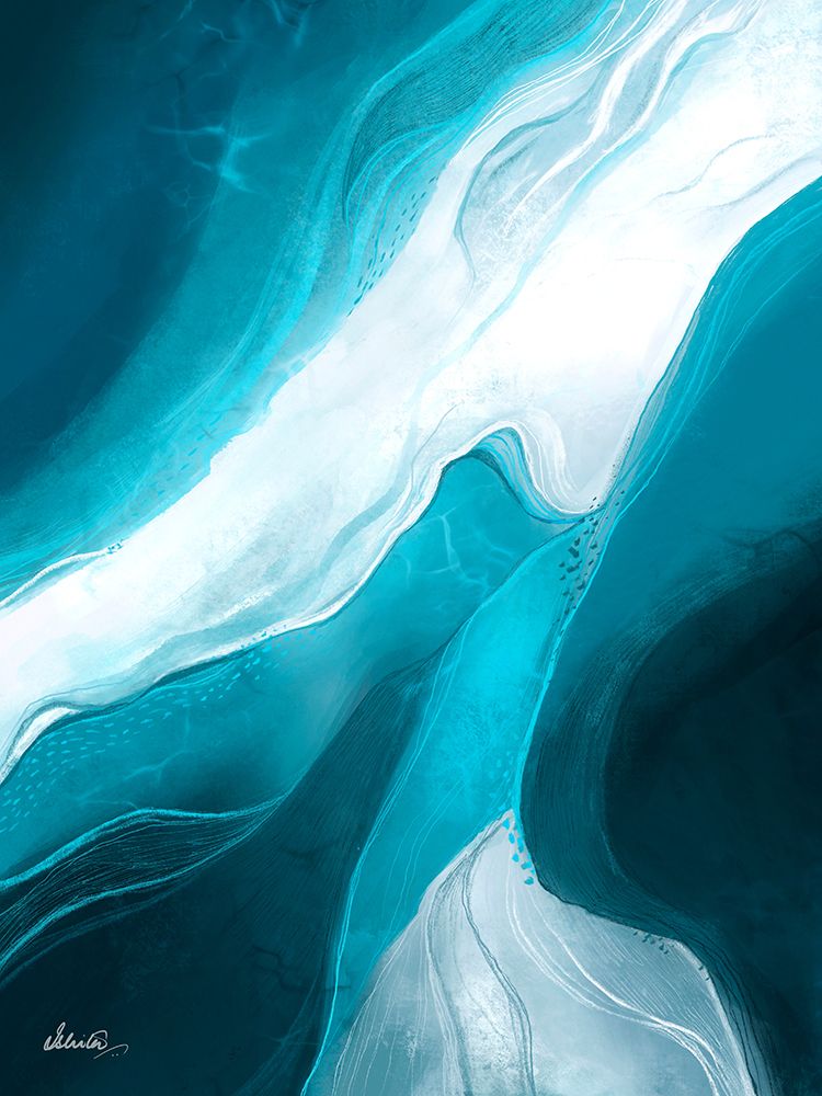 Ethereal Iceberg art print by Ishita Banerjee for $57.95 CAD