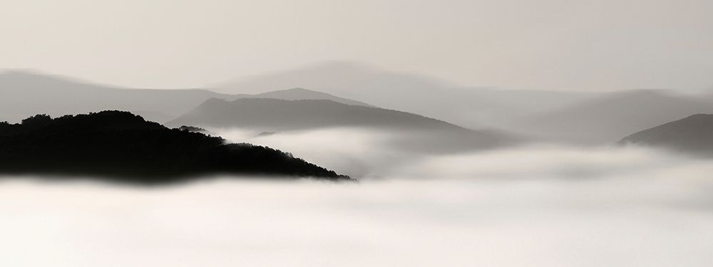 Mountain Fog No. 2 art print by Nicholas Bell for $57.95 CAD