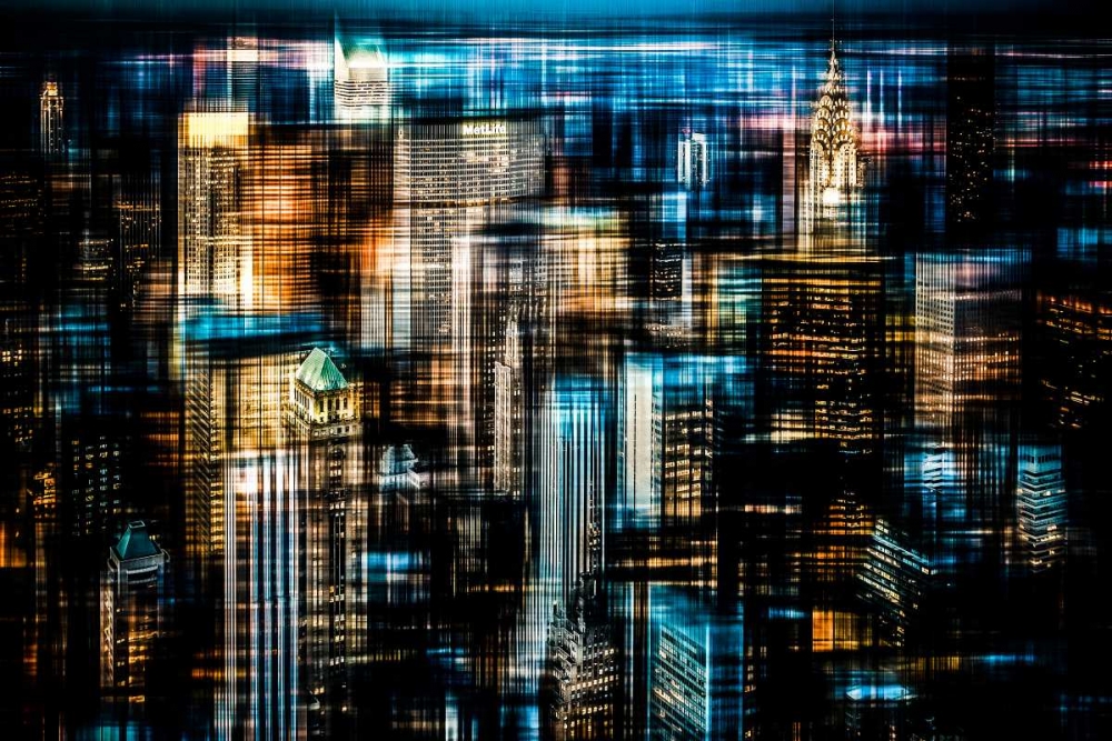 Downtown I art print by Hannes Cmarits for $57.95 CAD