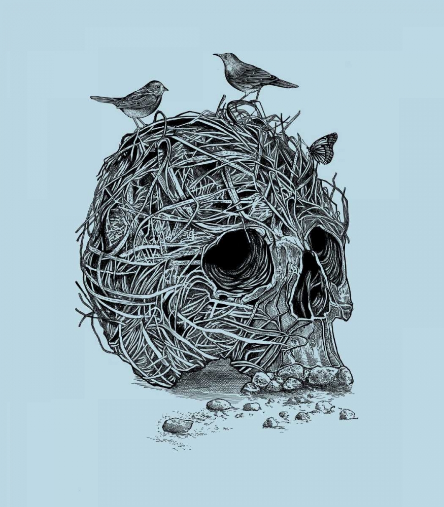 Skull Nest art print by Rachel Caldwell for $57.95 CAD