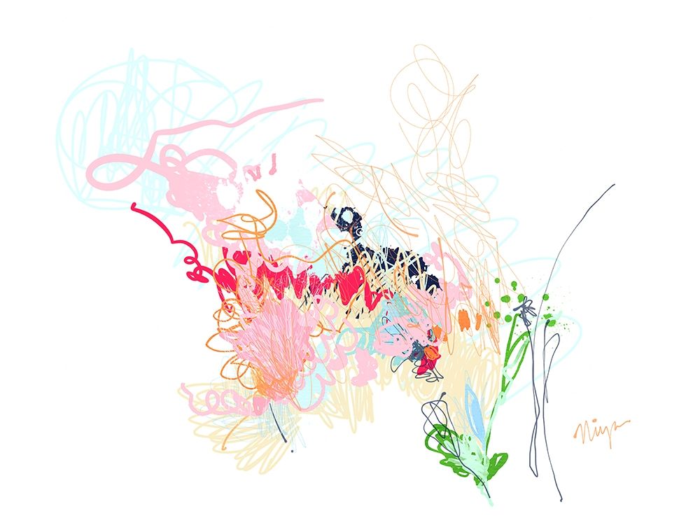 Delicate Florals art print by Niya Christine for $57.95 CAD
