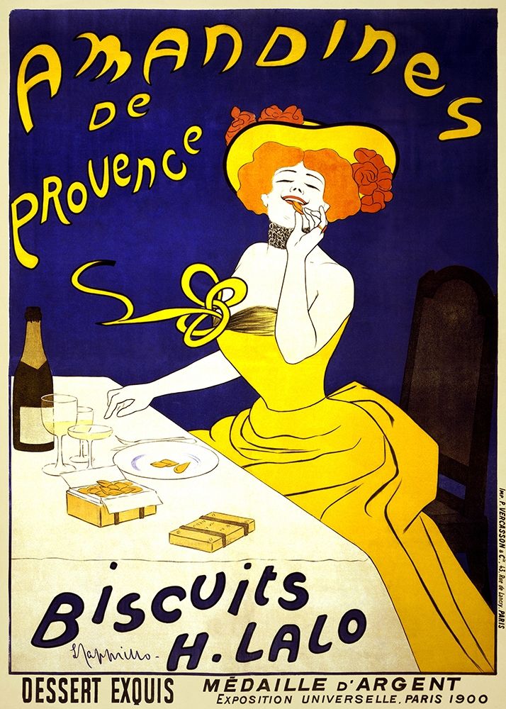 Amandines de Provence, 1900 art print by Leonetto Cappiello for $57.95 CAD