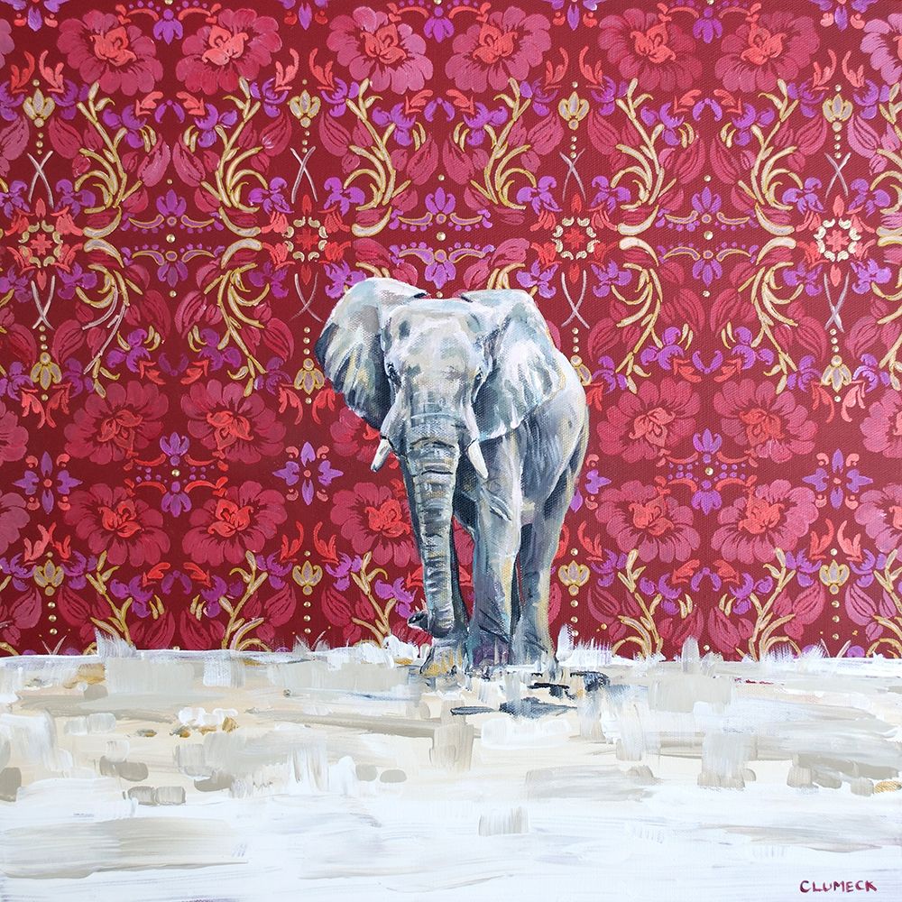 Elephant art print by Alana Clumeck for $57.95 CAD