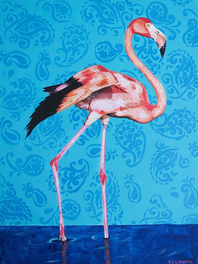Flamingo art print by Alana Clumeck for $57.95 CAD
