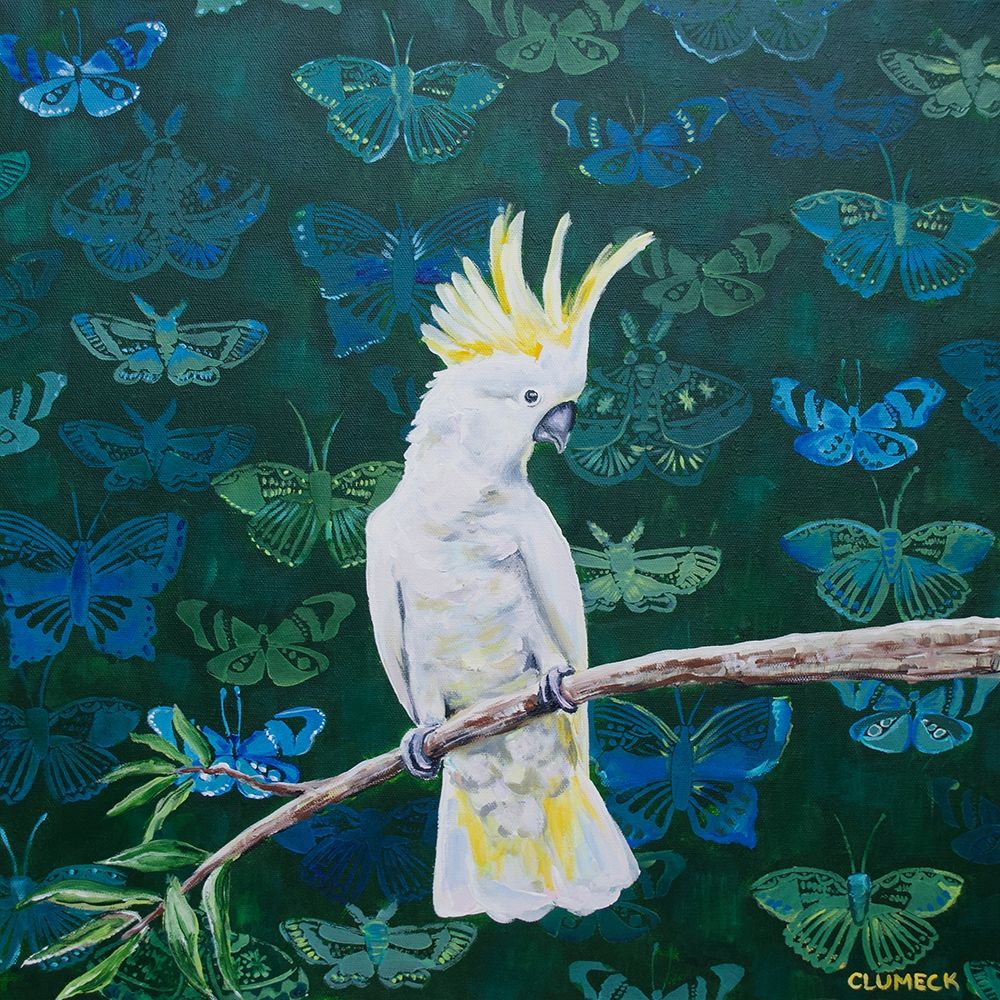 Yellow Crested art print by Alana Clumeck for $57.95 CAD