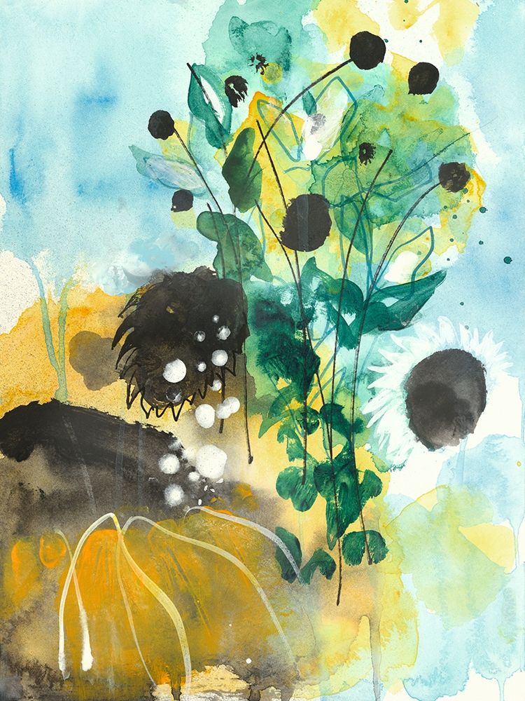 Sunflower Kisses II art print by Corina Capri for $57.95 CAD