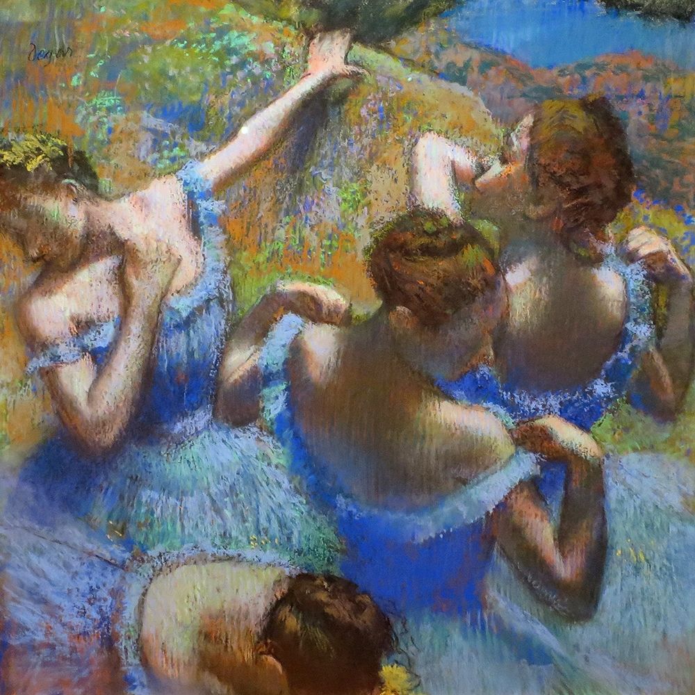 Ballerine dietro le quinte art print by Edgar Degas for $57.95 CAD