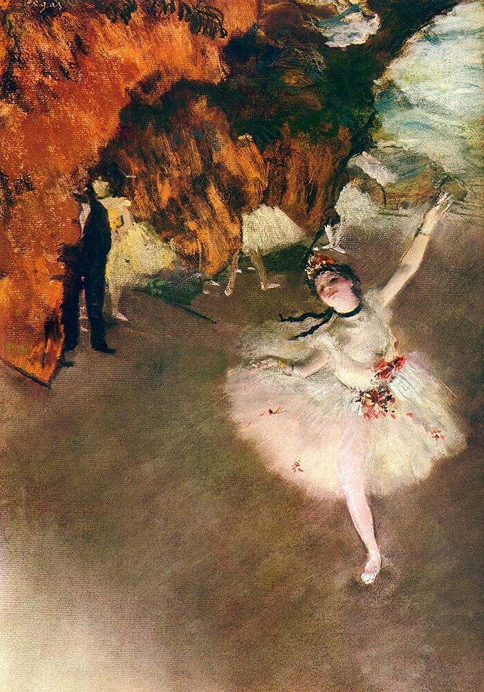 Ballet - lÃ¢â‚¬â„¢ÃƒÂ©toile (Rosita Mauri) art print by Edgar Degas for $57.95 CAD