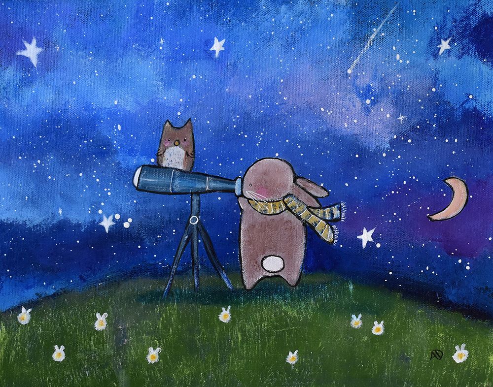Stargazing art print by Andrea Doss for $57.95 CAD