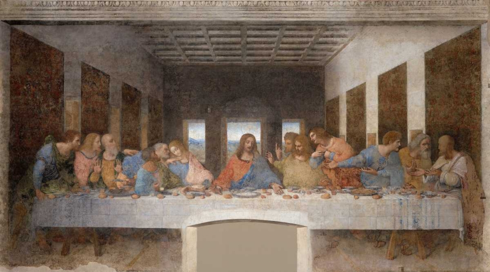 The Last Supper art print by Leonardo Da Vinci for $57.95 CAD
