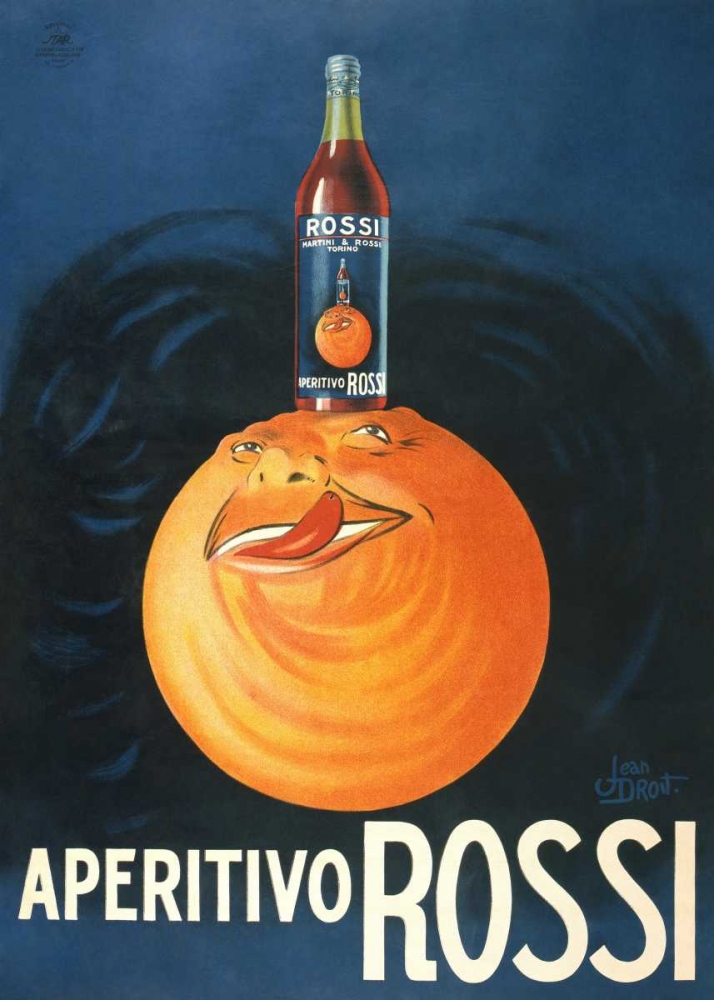 Aperitivo Rossi art print by Jean Droit for $57.95 CAD