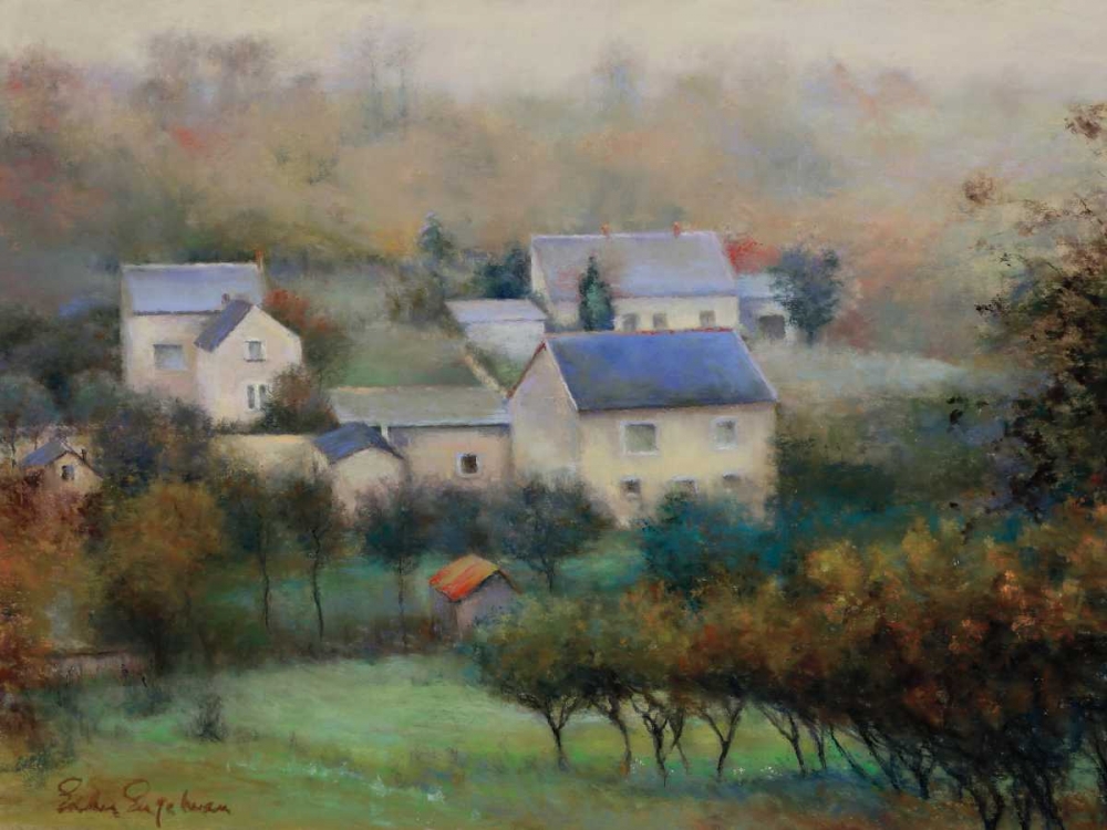 Countryside Hamlet art print by Esther Engelman for $57.95 CAD