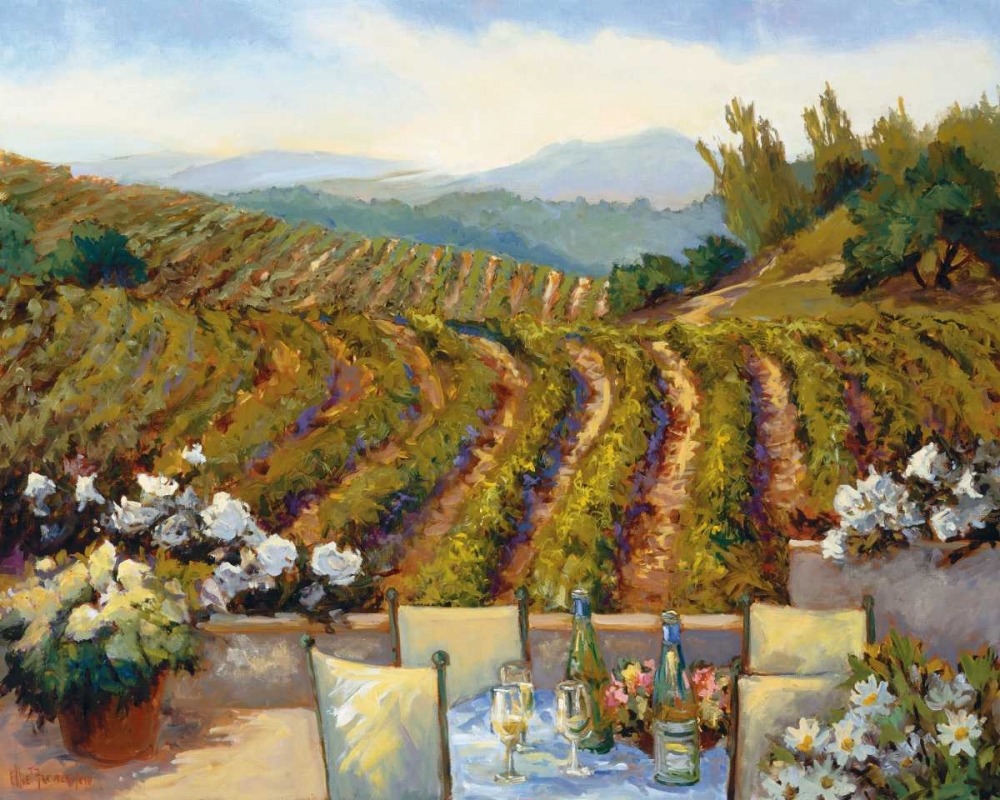 Vineyards to Mount St. Helena art print by Ellie Freudenstein for $57.95 CAD