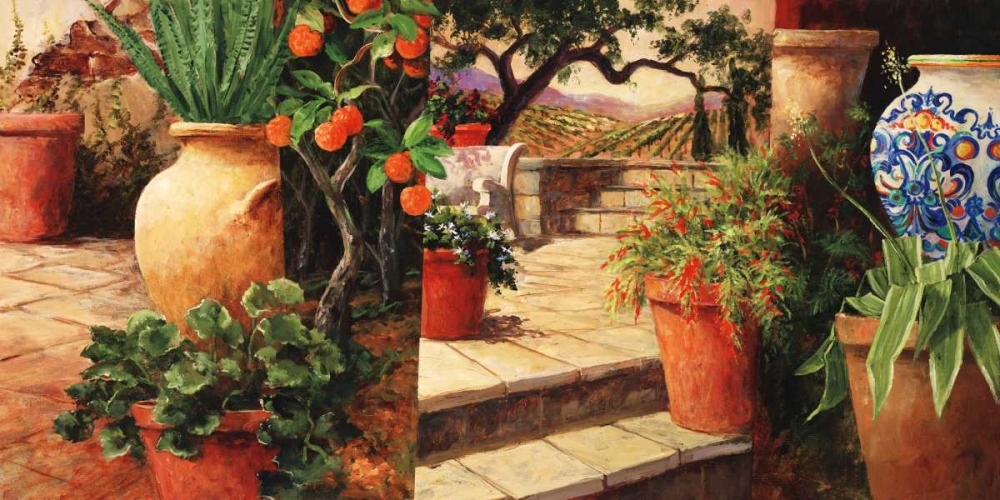Turo Tuscan Orange art print by Art Fronckowiak for $57.95 CAD