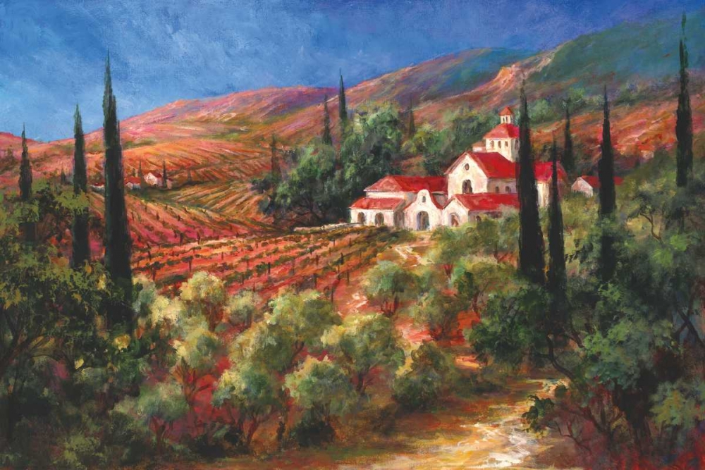 Tuscan Monastery art print by Art Fronckowiak for $57.95 CAD