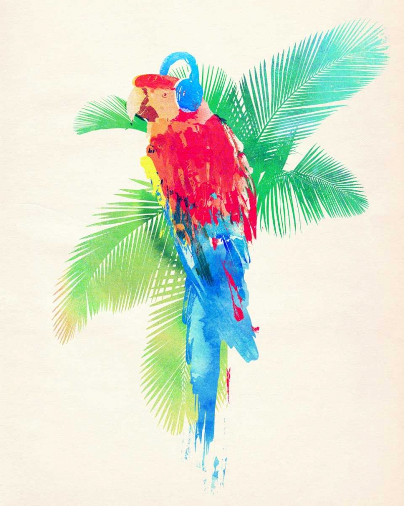 Tropical Party art print by Robert Farkas for $57.95 CAD