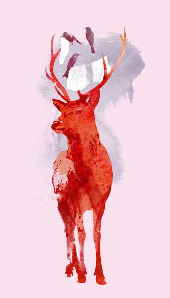 Useless Deer art print by Robert Farkas for $57.95 CAD