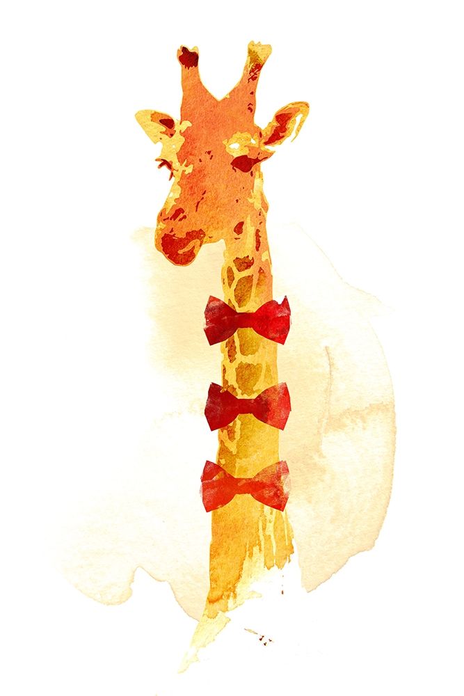 Elegant Giraffe art print by Robert Farkas for $57.95 CAD