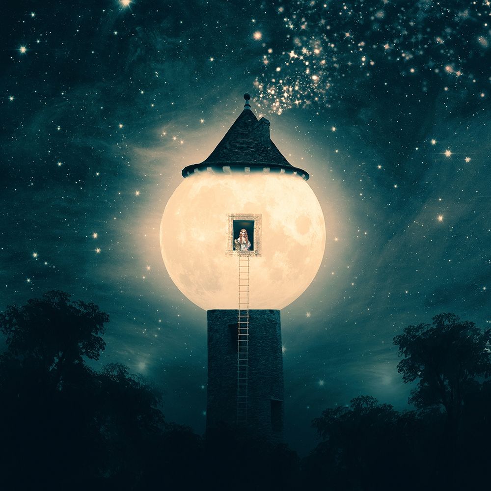 The Moon Tower art print by Paula Belle Flores for $57.95 CAD