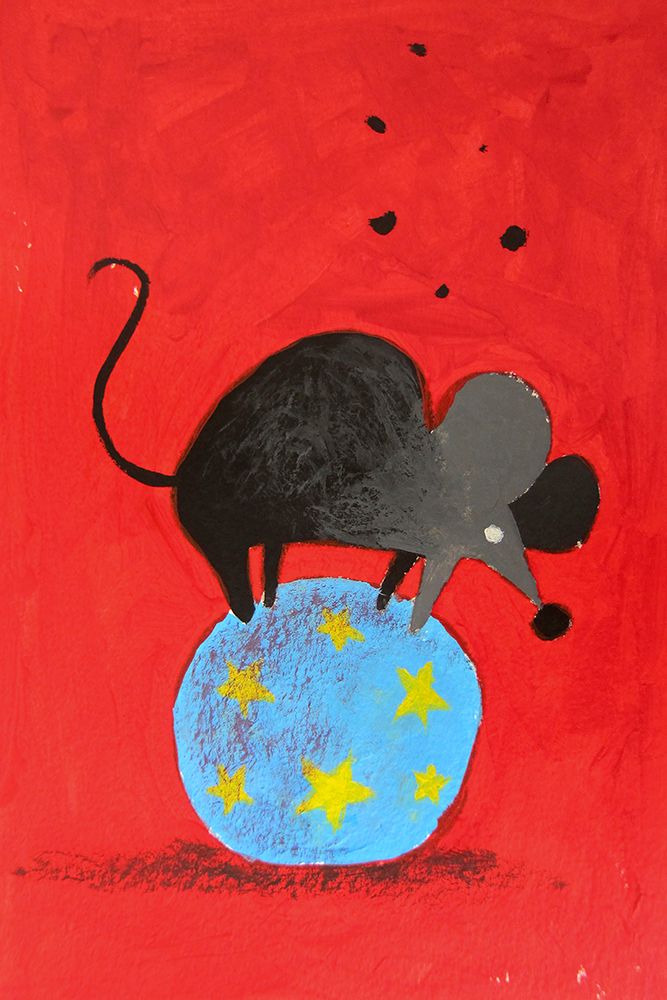 Circus Mouse art print by Robert Filiuta for $57.95 CAD
