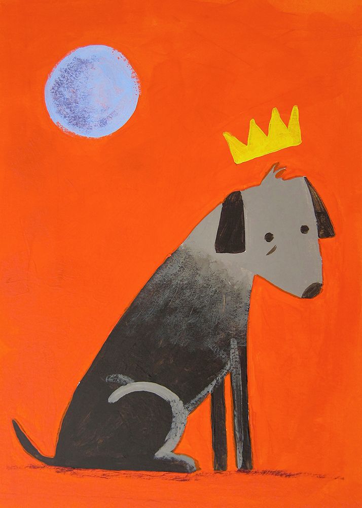 Moon Dog art print by Robert Filiuta for $57.95 CAD