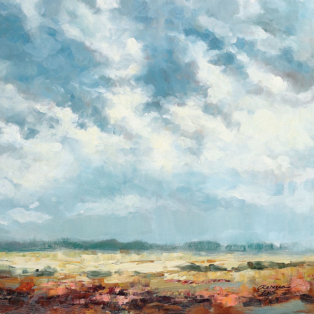 Cloudy and Blue art print by Rebecca Fox for $57.95 CAD