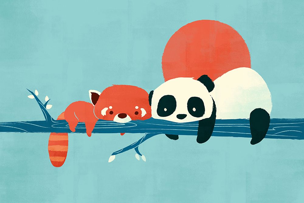 Pandas art print by Jay Fleck for $57.95 CAD