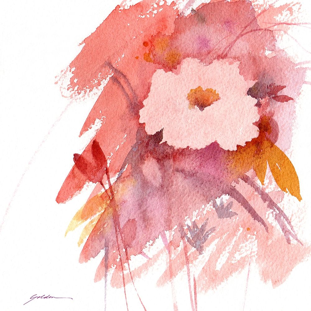 Coral Rose art print by Sheila Golden for $57.95 CAD
