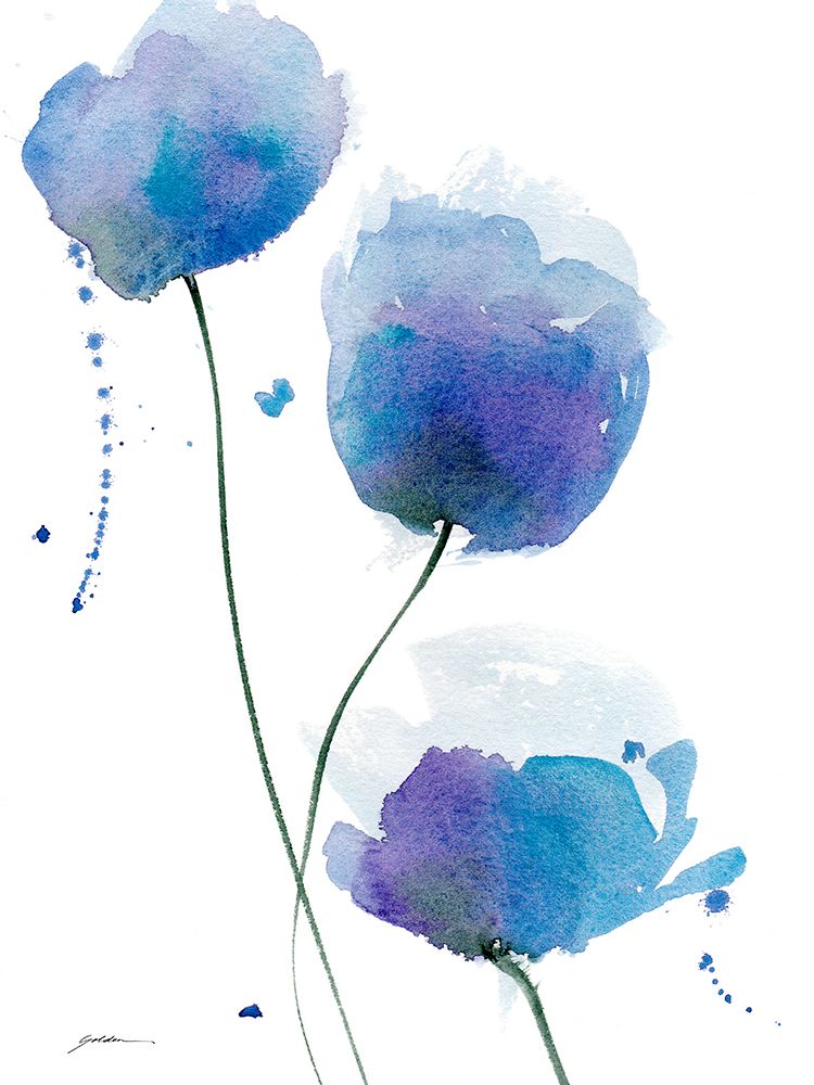 Periwinkle Blue art print by Sheila Golden for $57.95 CAD