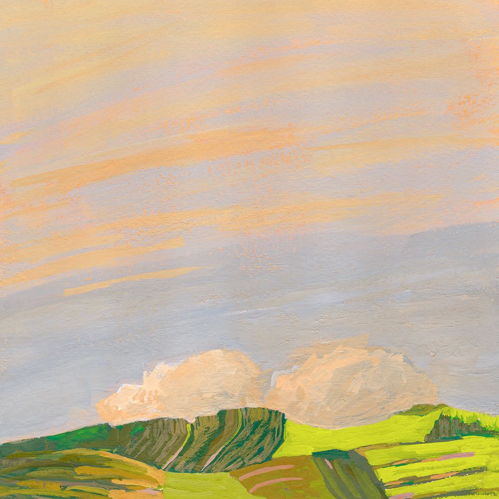 Hills and Clouds art print by Toby Gordon for $57.95 CAD