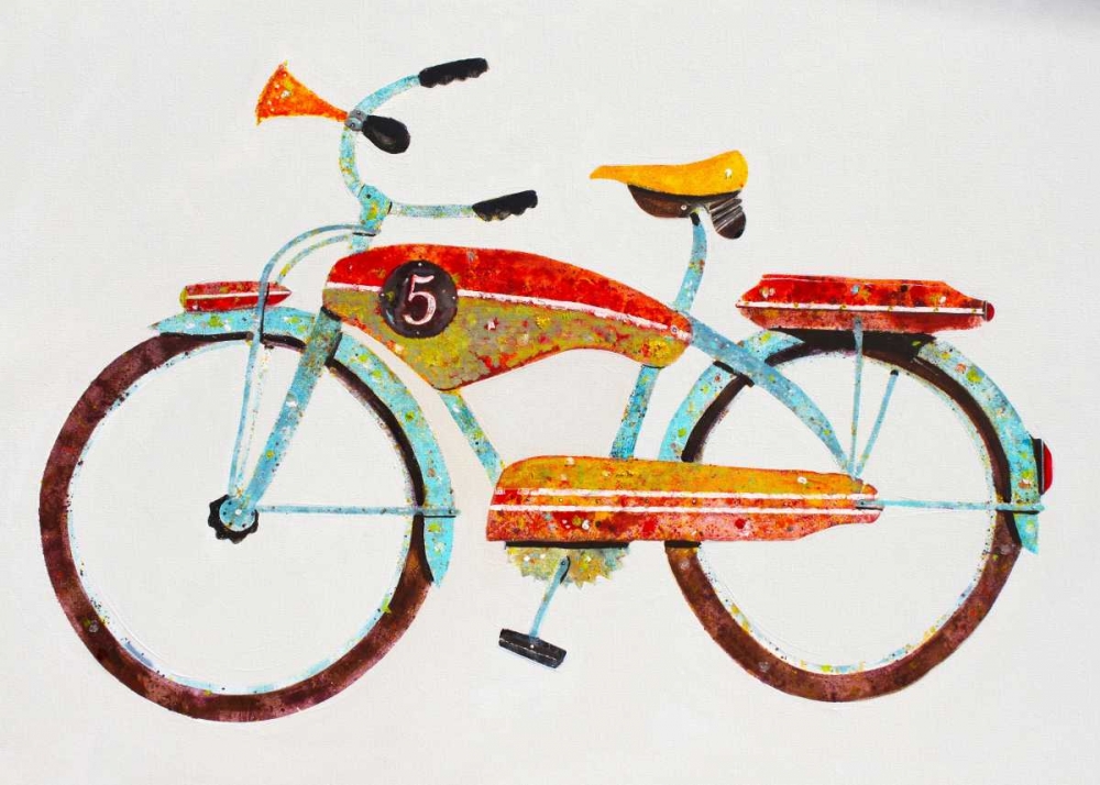 Bike No. 5 art print by Anthony Grant for $57.95 CAD
