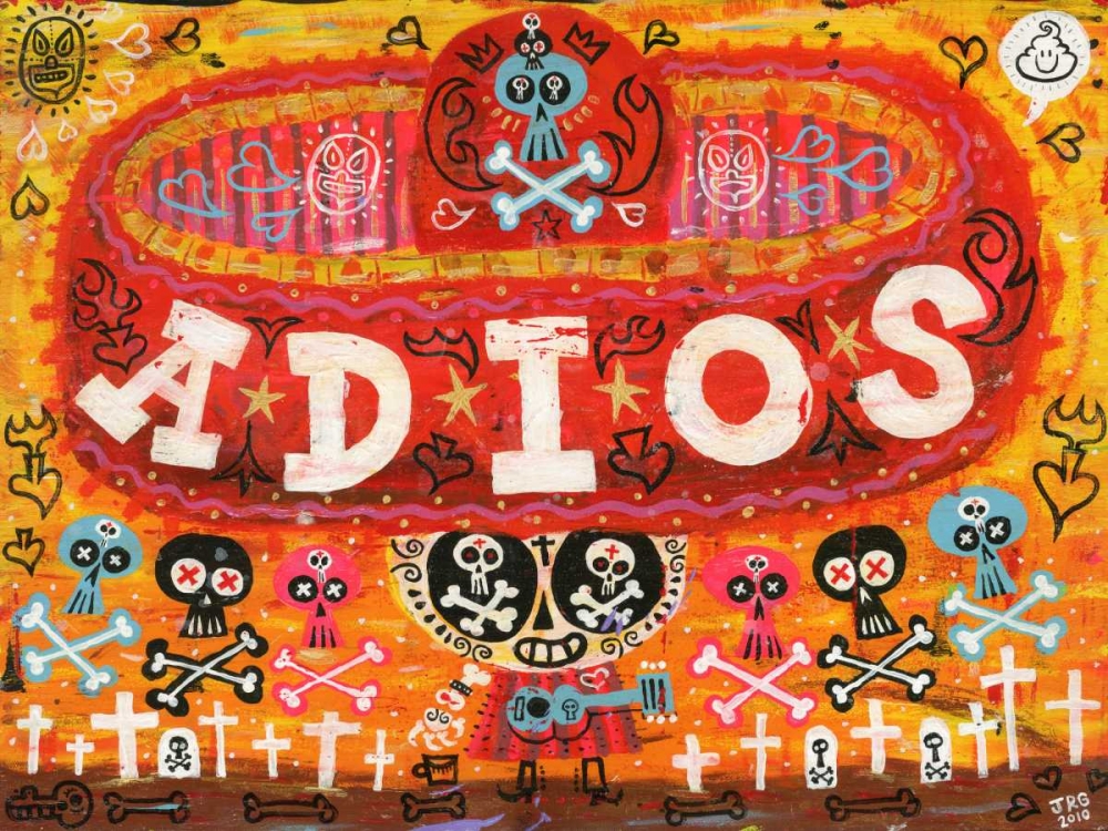 Adios Amigos art print by Jorge R. Gutierrez for $57.95 CAD