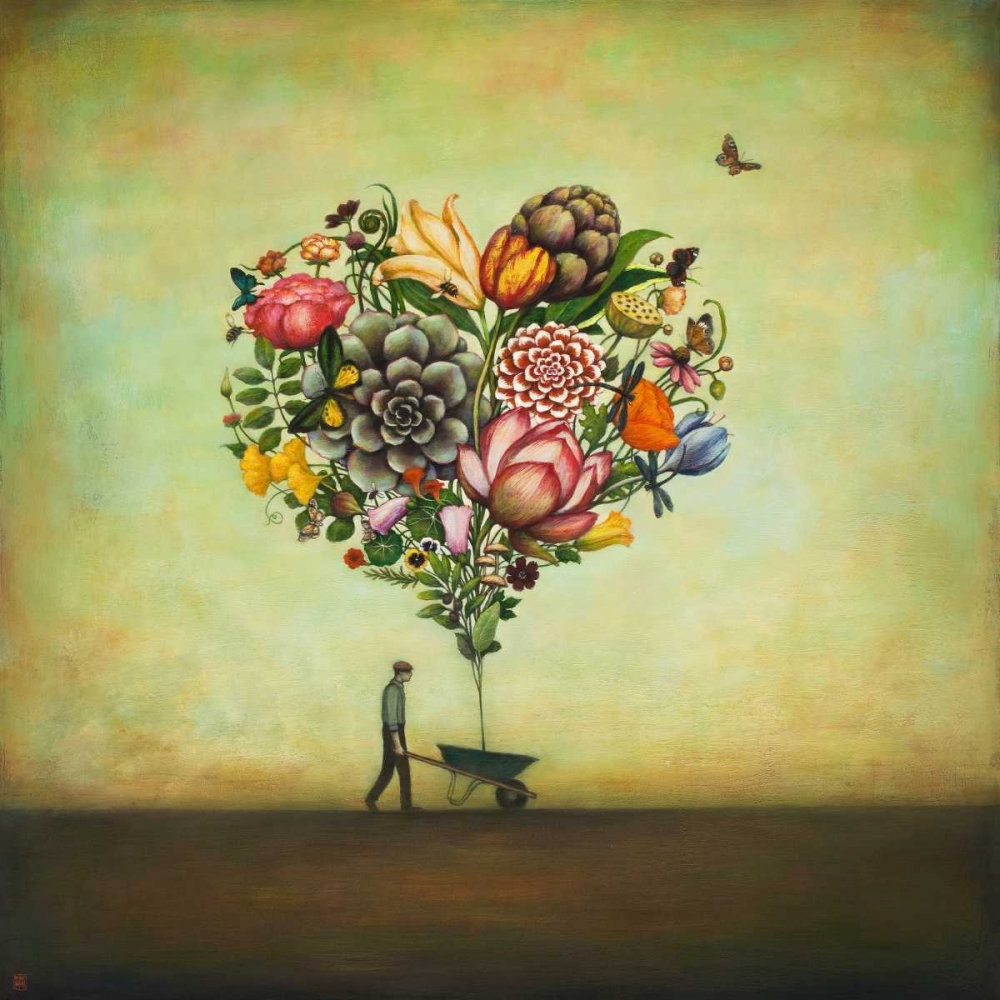 Big Heart Botany art print by Duy Huynh for $57.95 CAD