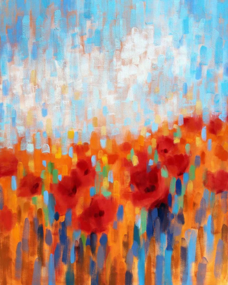 Poppy Walk art print by Claire Hardy for $57.95 CAD