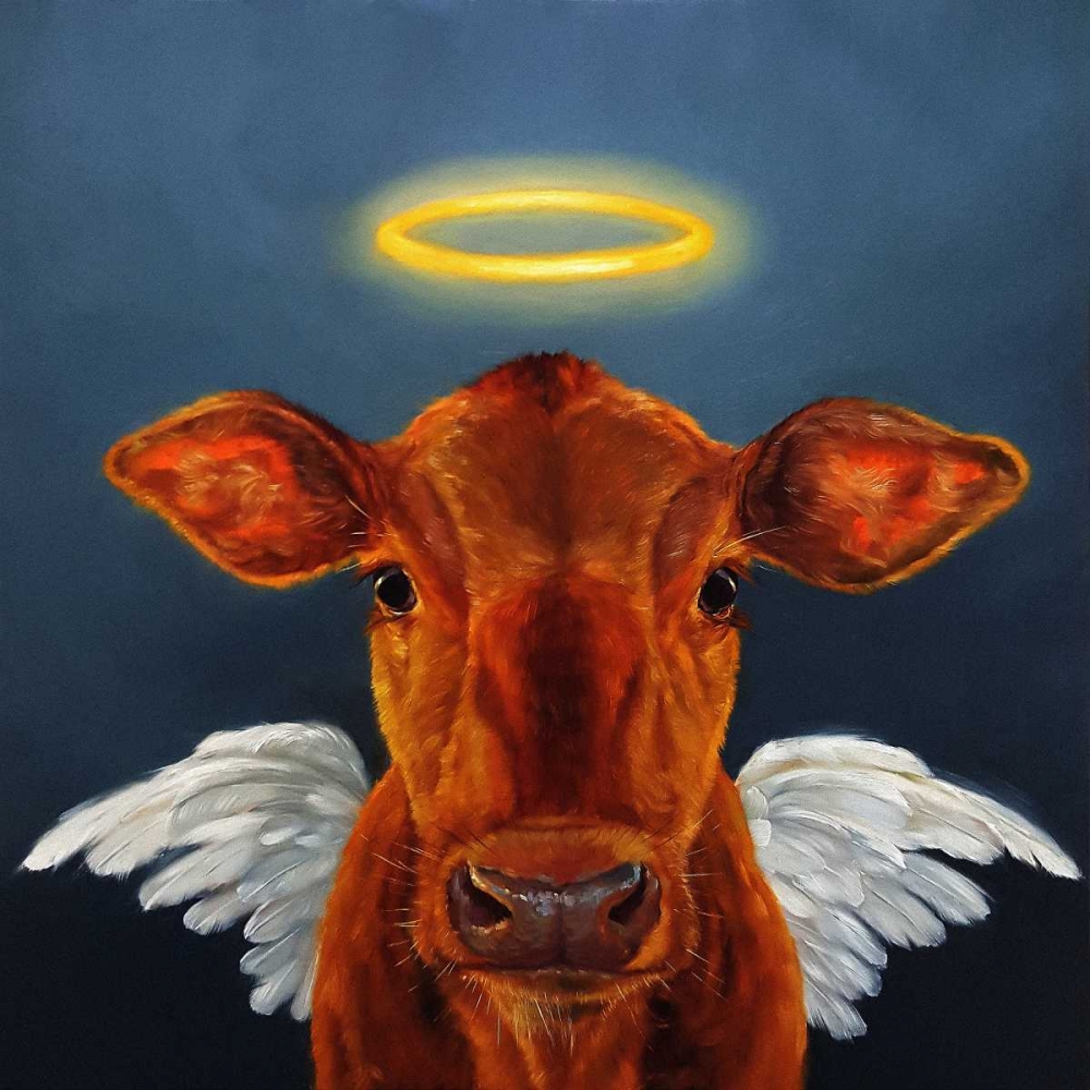 Holy Cow art print by Lucia Heffernan for $57.95 CAD