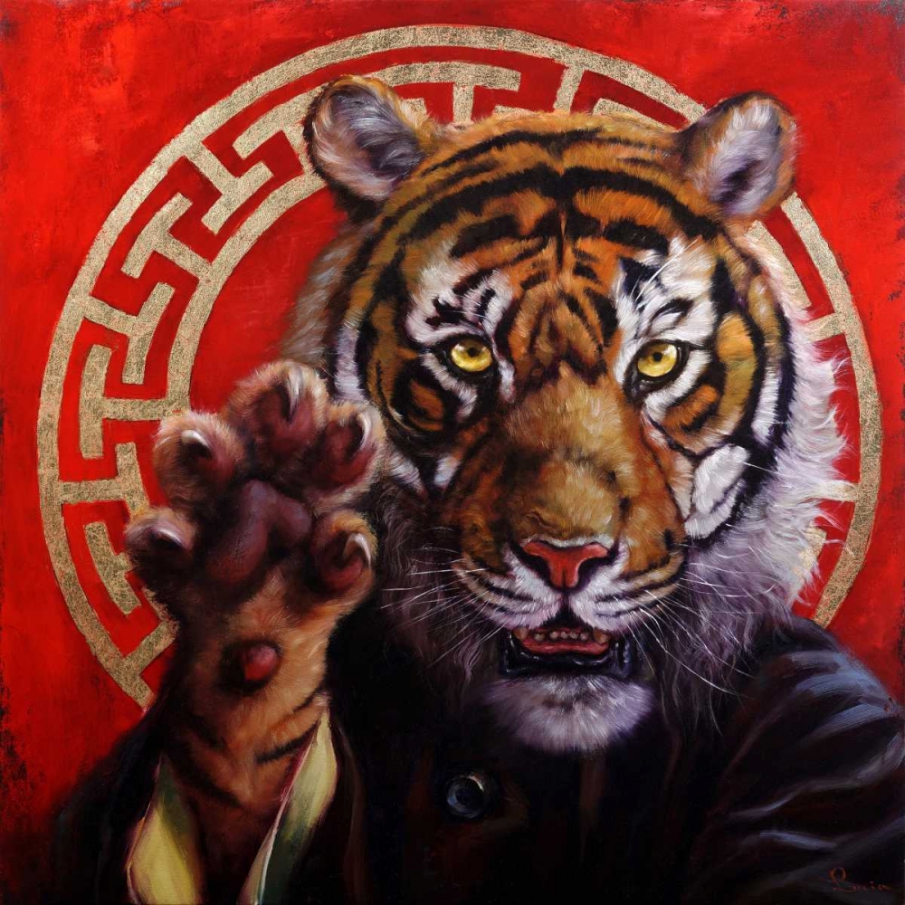 Legend of Tiger Claw art print by Lucia Heffernan for $57.95 CAD