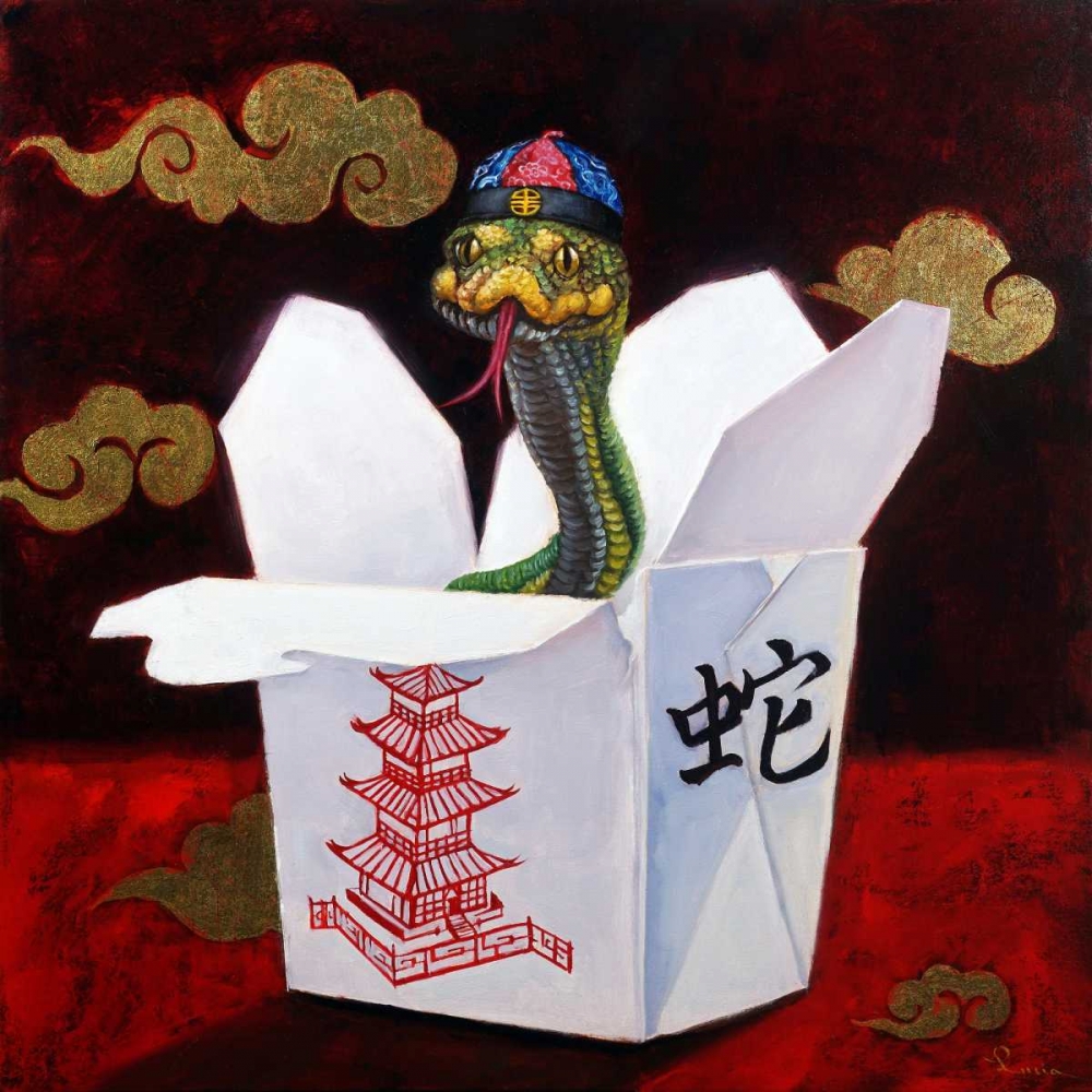 Takeout with a Twist art print by Lucia Heffernan for $57.95 CAD