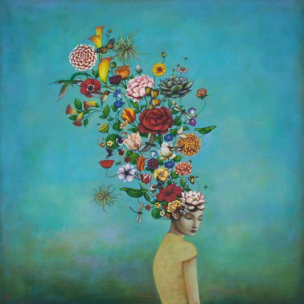 A Mindful Garden art print by Duy Huynh for $57.95 CAD