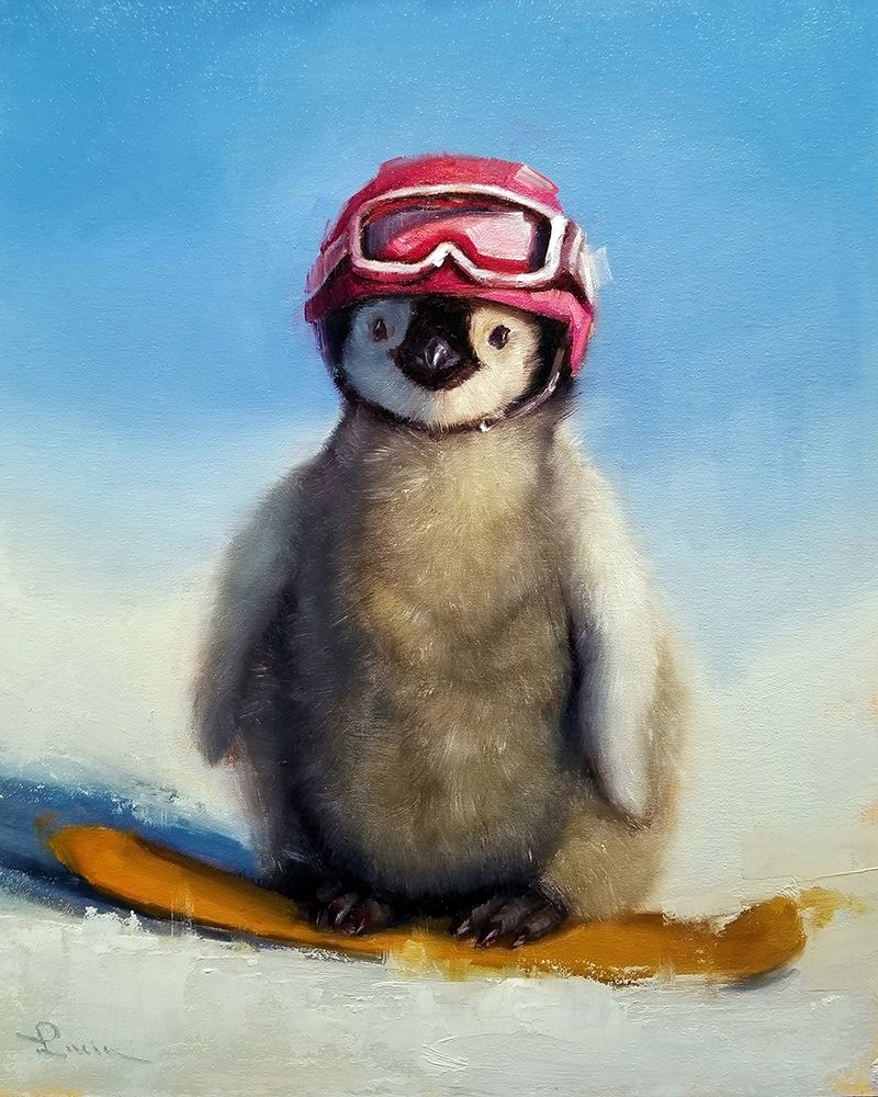 Snowboard Chic art print by Lucia Heffernan for $57.95 CAD