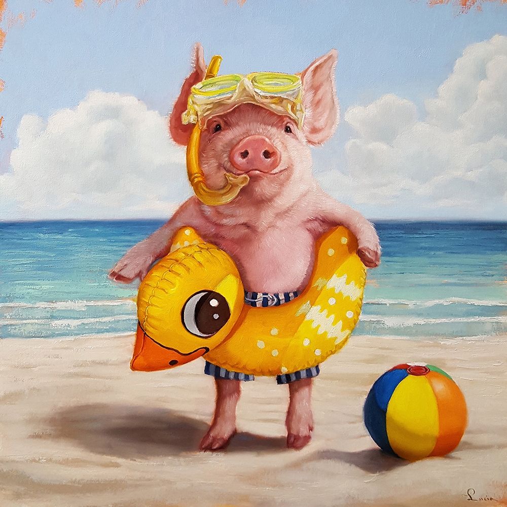 Baked Ham art print by Lucia Heffernan for $57.95 CAD