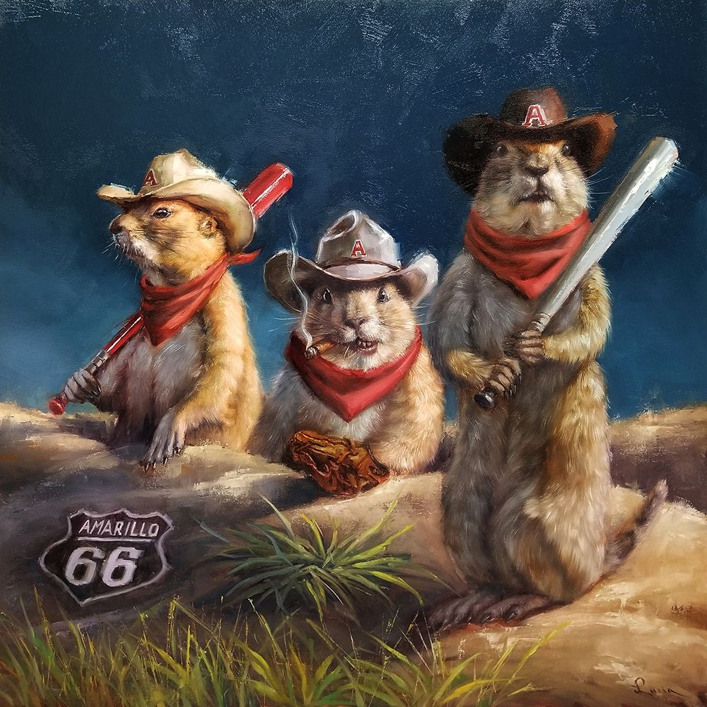 Amarillo Sod Poodles art print by Lucia Heffernan for $57.95 CAD