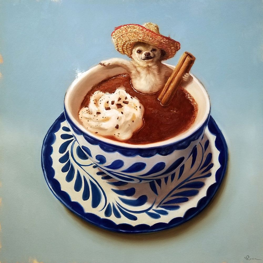 Mexican Hot Chocolate art print by Lucia Heffernan for $57.95 CAD