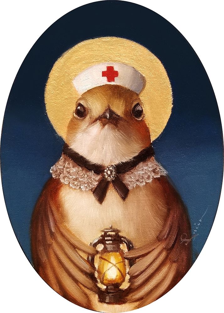 Florence Nightingale art print by Lucia Heffernan for $57.95 CAD