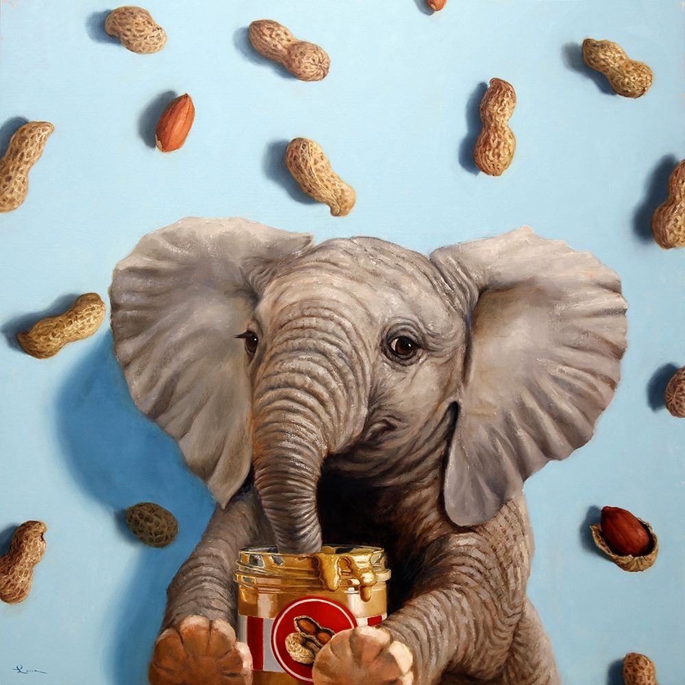 Feeling Nutty art print by Lucia Heffernan for $57.95 CAD