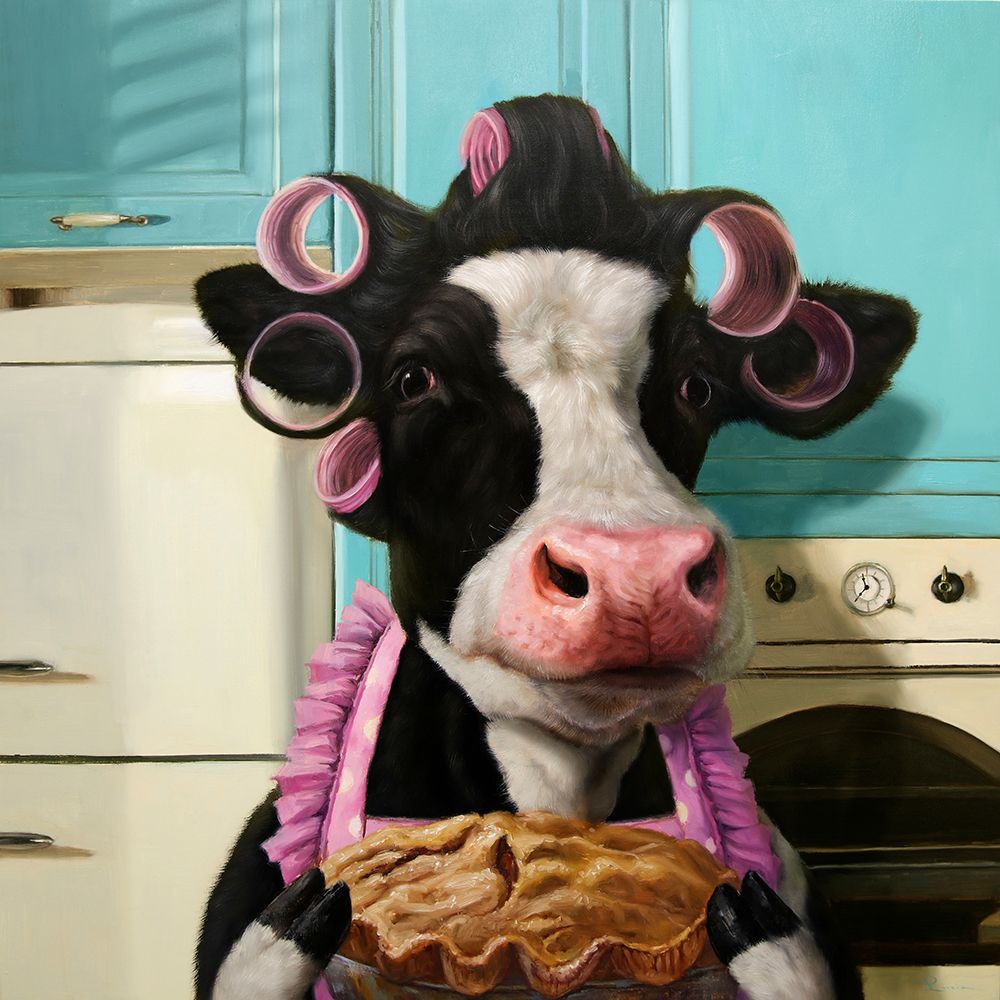 Cow Pie art print by Lucia Heffernan for $57.95 CAD