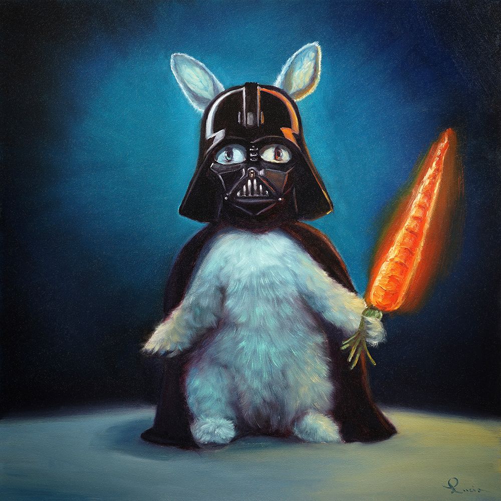 Bunny Vader art print by Lucia Heffernan for $57.95 CAD