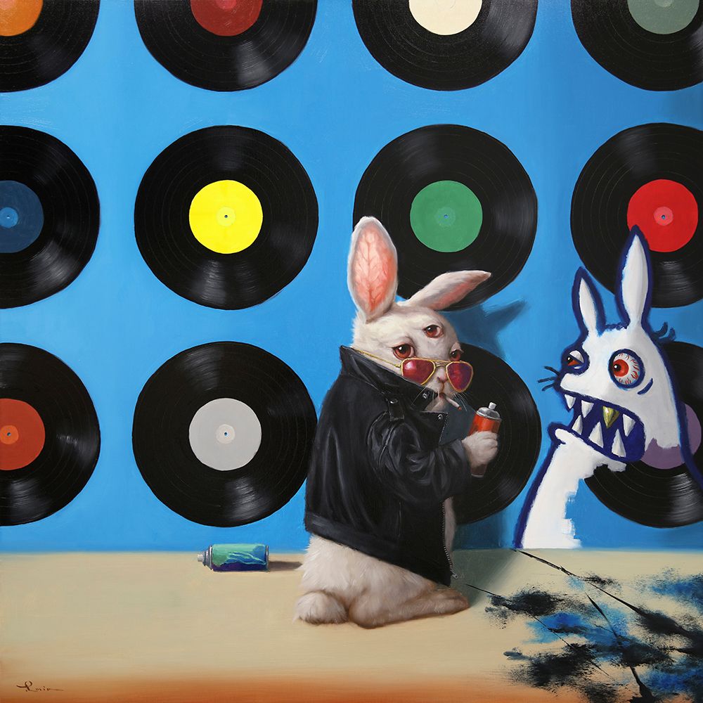 Bad Bunny art print by Lucia Heffernan for $57.95 CAD